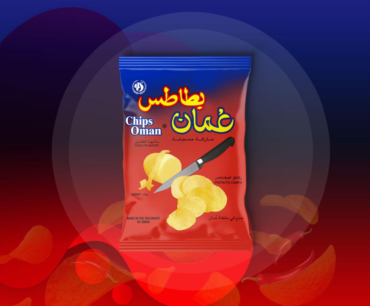 Oman Chips Chilli 43g